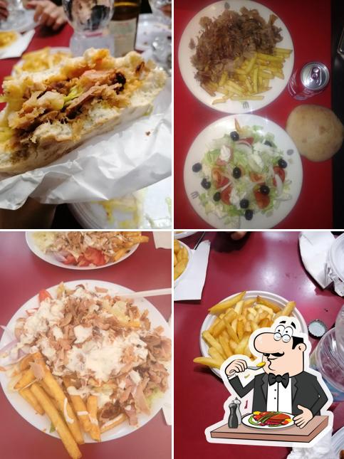 Cibo al Pizzeria d’asporto Le Petit Prince Kebab e pizza Garibaldi a Domicilio