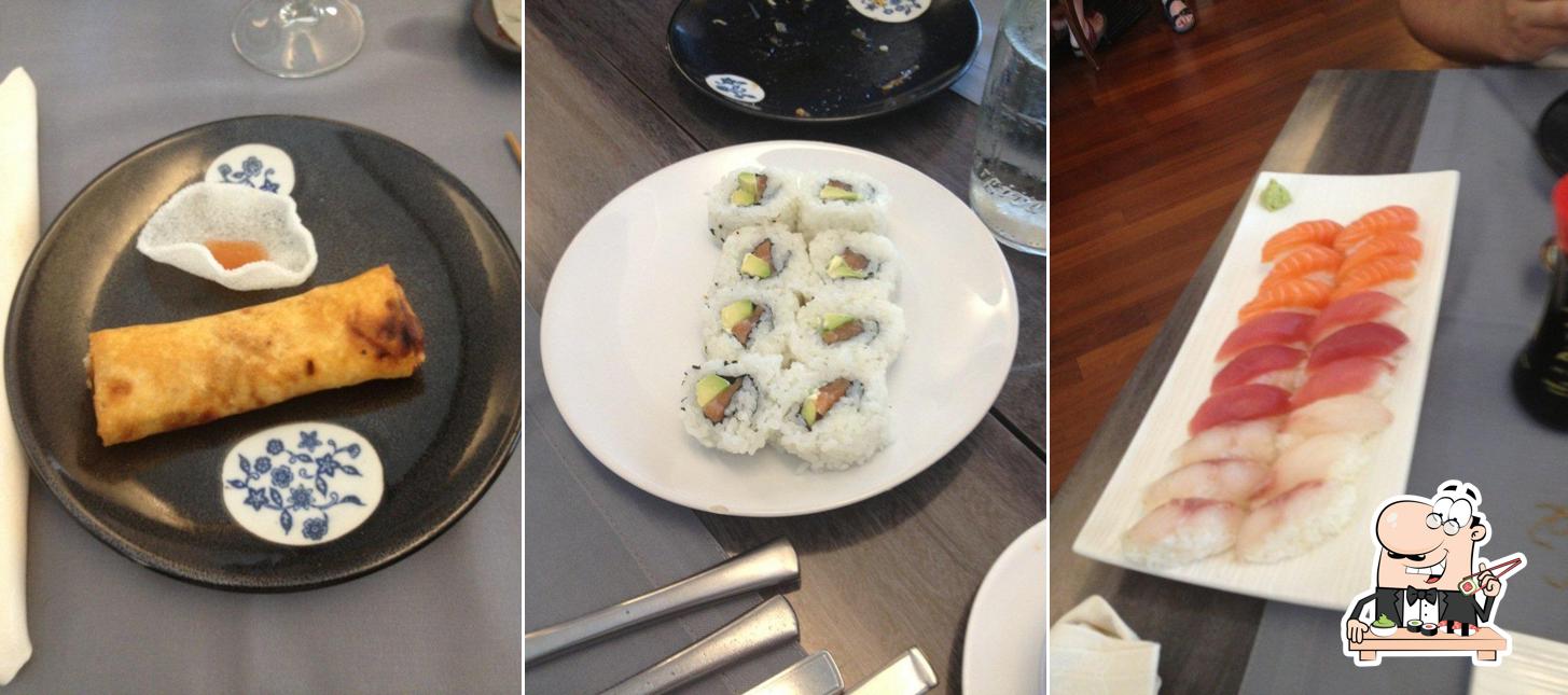 Prenditi le varie opzioni di sushi
