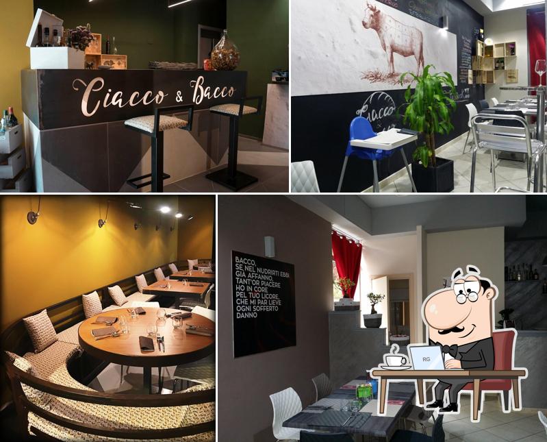Dai un'occhiata agli interni di Ciacco & Bacco Ristoburger
