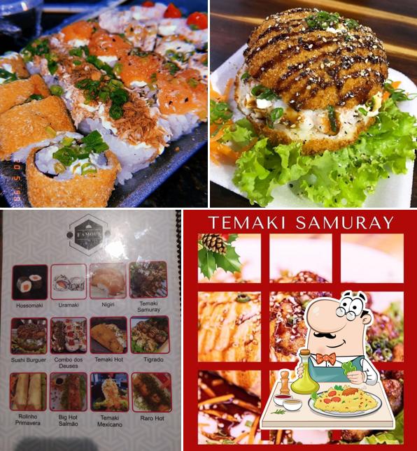 Comida em Famous Gastrobar