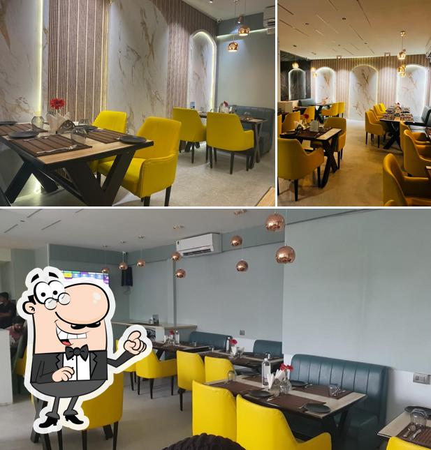 The interior of Flavours by Chef Jeet