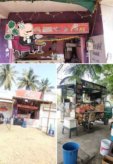 The interior of Food ZonE