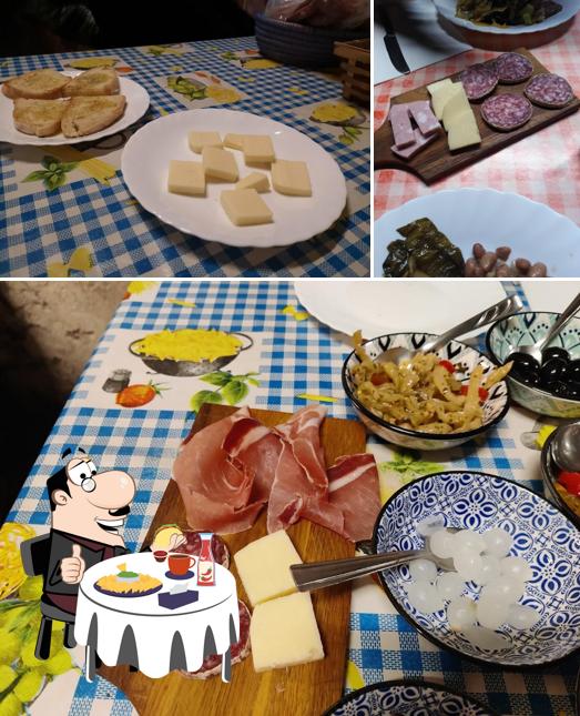 Piatto di formaggi al Fraschetta Tontini