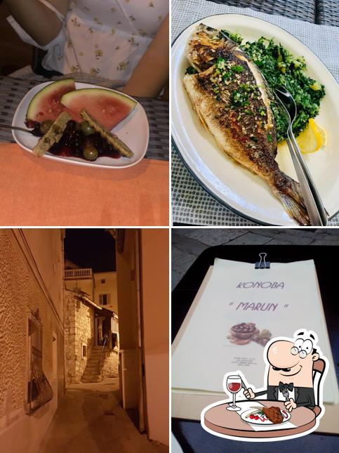 Prenditi i piatti di carne a Konoba Marun