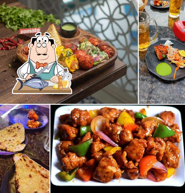 Grilled salmon at Madeera Lounge & Bar