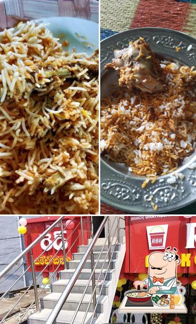 Fried rice at Red Bucket Biryani Ghatkesar