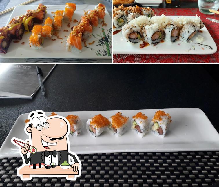 Prenditi le diverse opzioni di sushi