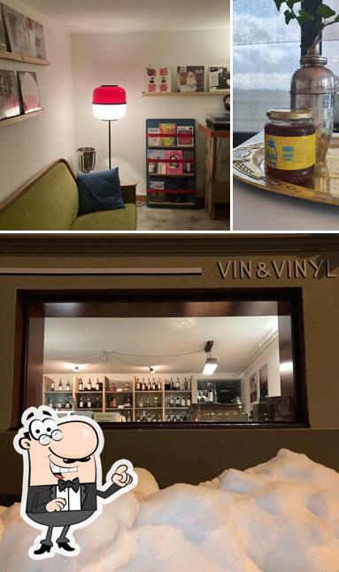 Gli interni di Setpember Vin & Vinyl