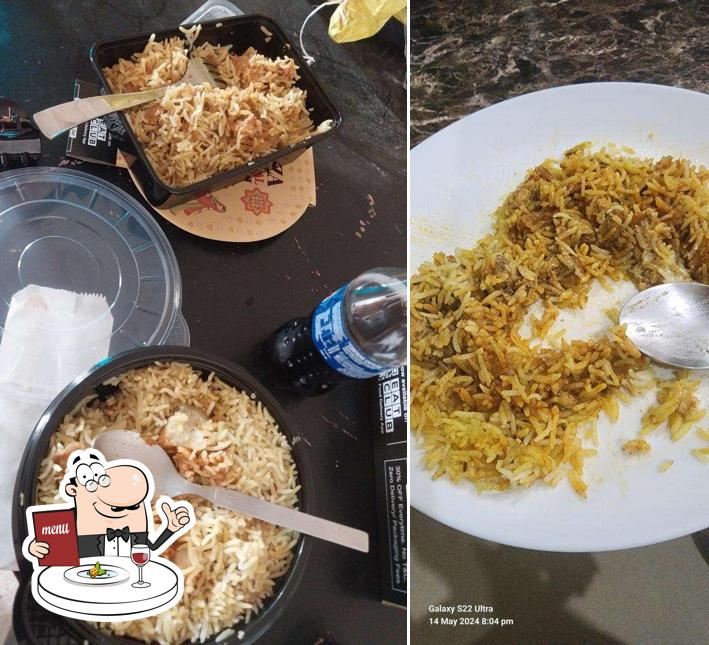 Food at ZAZA Mughal Biryani