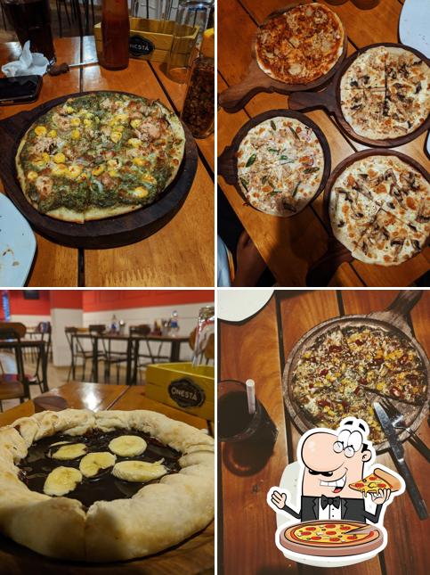 Pick various variants of pizza