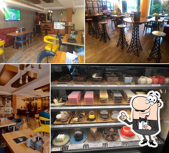 Check out how High on Coffee looks inside