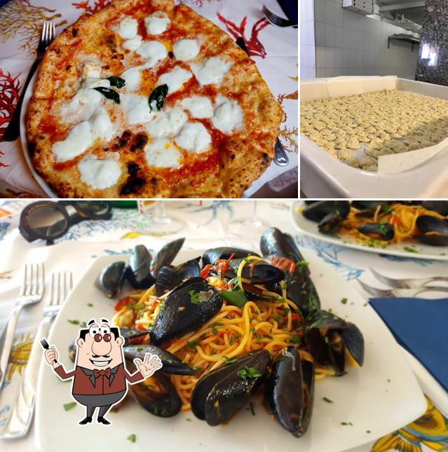 Tra le diverse cose da Chiaia Ristorante Pizzeria si possono trovare la cibo e interni