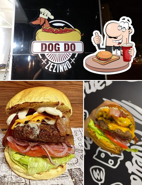 Hambúrguer em DOG DO ZEZINHO