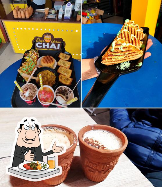 Among various things one can find food and beverage at Desi Urban Chai