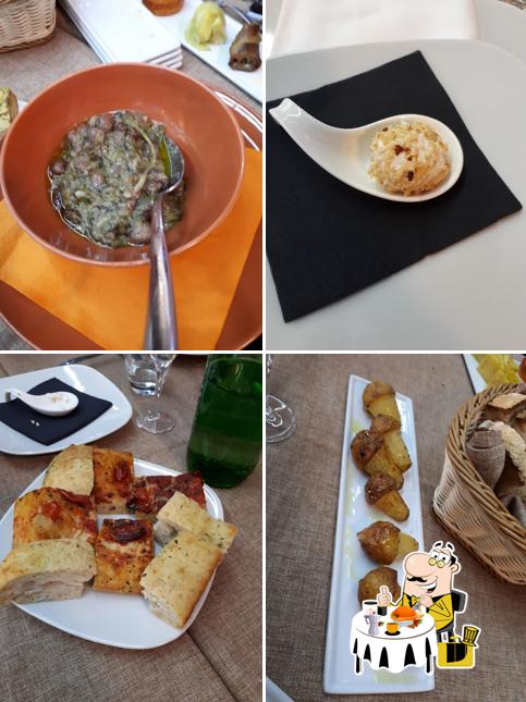 Cibo al Hostaria de Sancti Martini