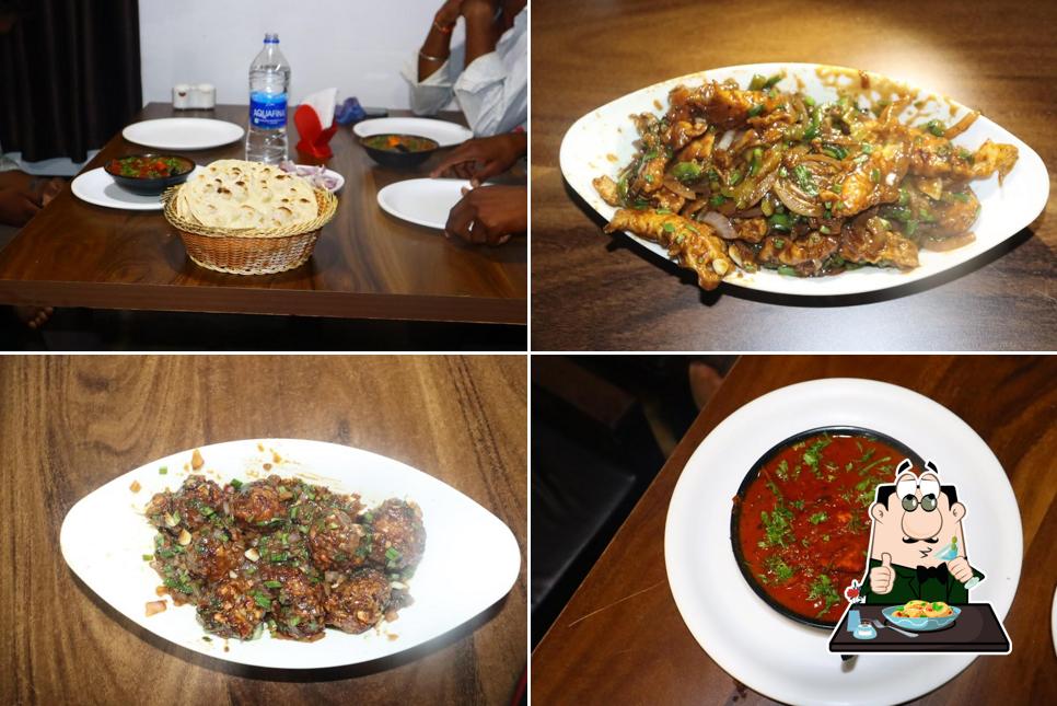Food at Hotel Aradya Family Restaurant