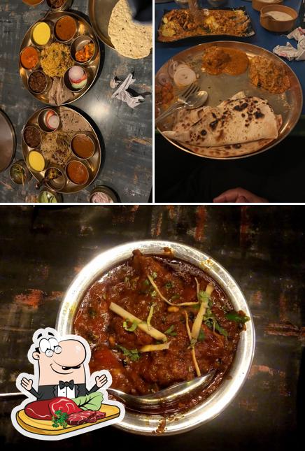 There’s a variety of dishes for meat lovers