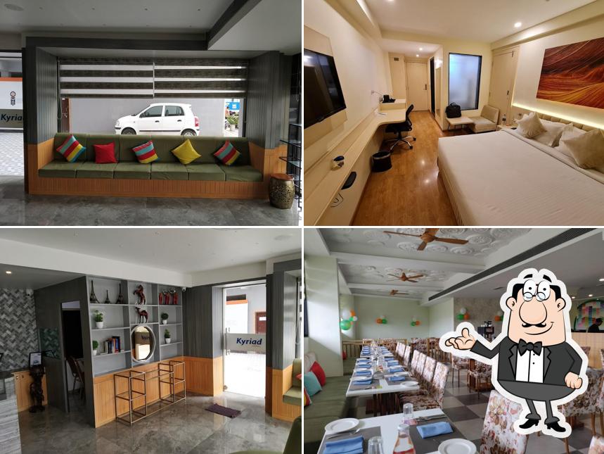 The interior of Kyriad Hotel Nashik
