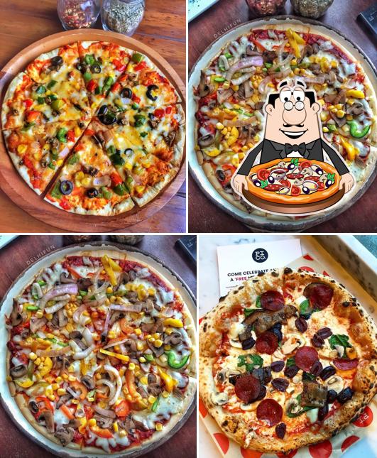 Pick pizza at Oregano