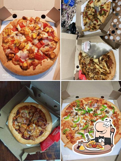 At Pizza Hut, you can order pizza