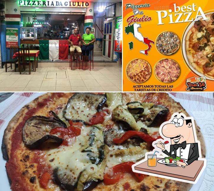 La cibo e interni del ristorante