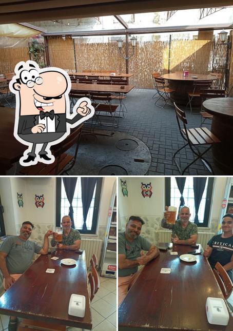 Gli interni di Bar Prima D