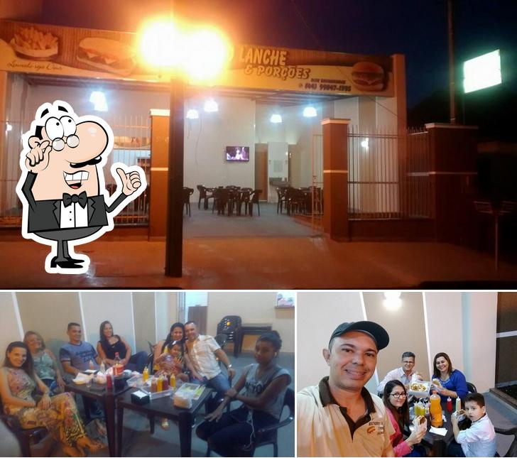 O interior do Boutique do Lanche