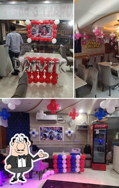 The interior of ANGANAA RESTURANT