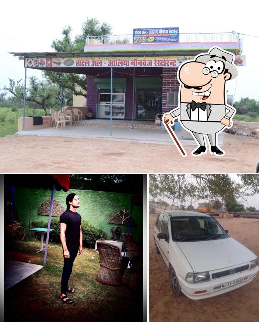 Check out how Al-Aliya Non Veg Hotel looks outside