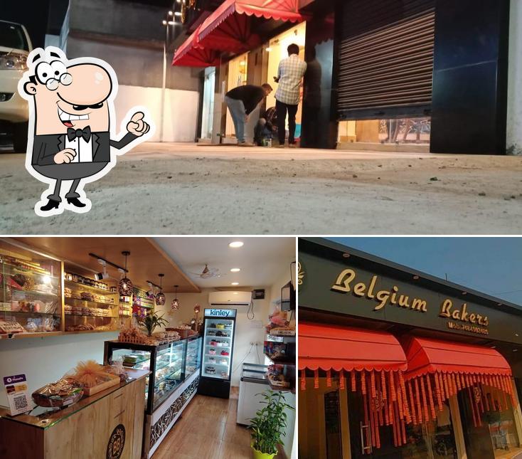 The interior of Belgium Bakers-Best Bakery Shop in Jamshedpur