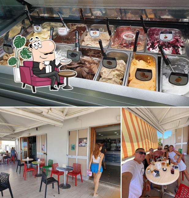 Gli interni di Cafè Tiziana