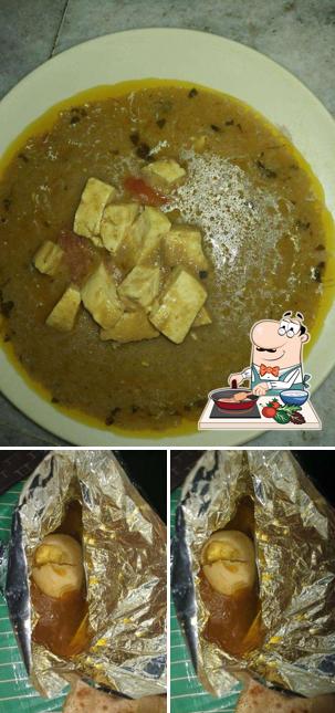 Chicken curry at Cravings Dash Cafe