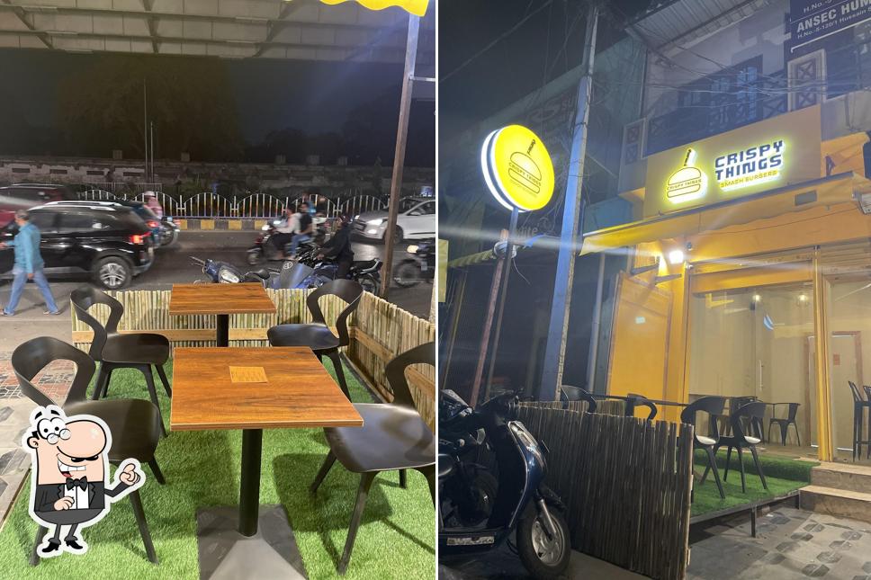 The interior of Crispy Things