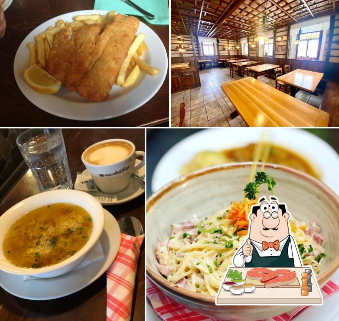 Fish and chips al Gostilna Maček