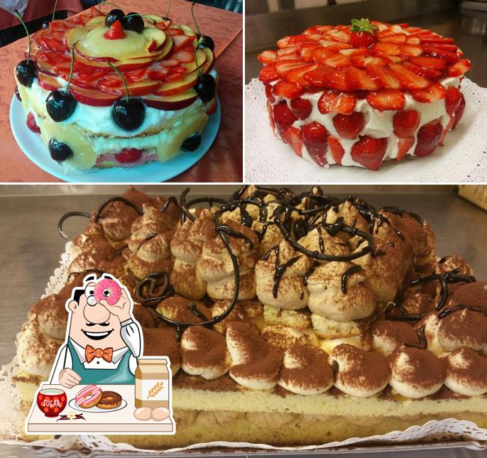 Hosteria Brescia serve un'ampia selezione di dessert