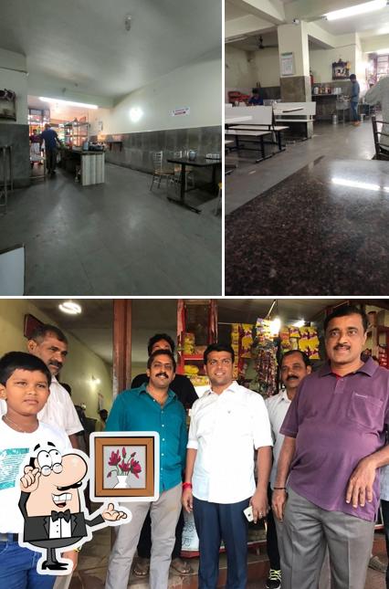The interior of Hotel KARANTH and Sweets