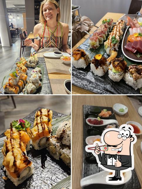 Prova le diverse opzioni di sushi