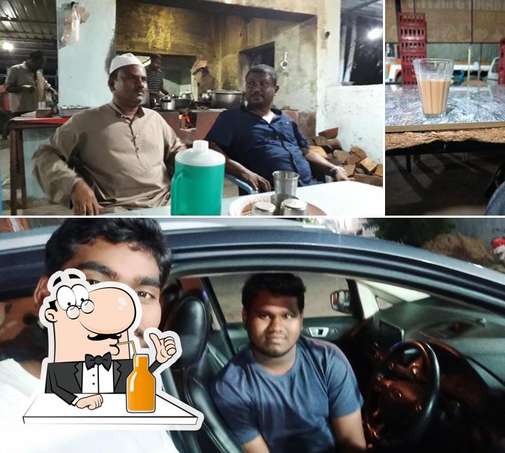 Enjoy a drink at KHAANS BHARATH DHABA