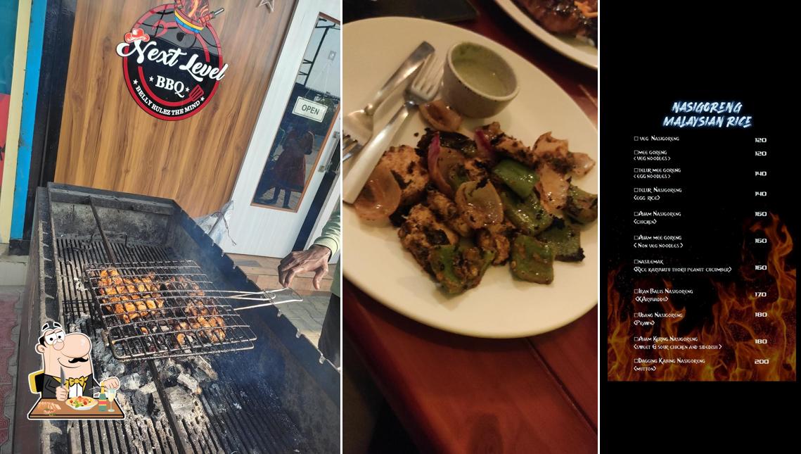 Food at NEXT LEVEL BBQ