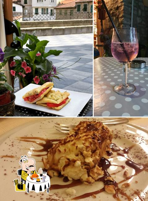 Mousse al cioccolato al Pizzeria la Piazza