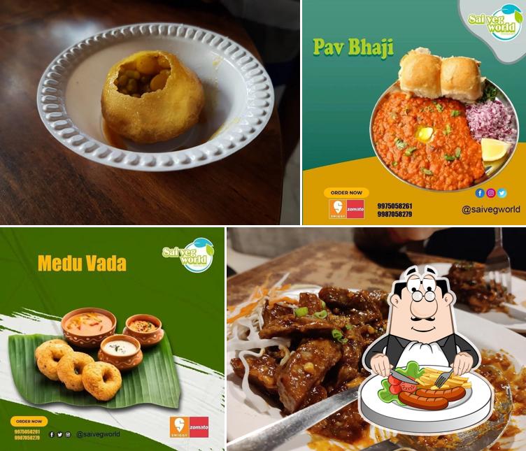 Food at Sai Veg World