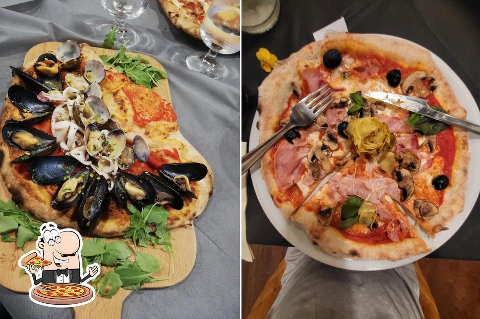 Scegli tra le svariate varianti di pizza