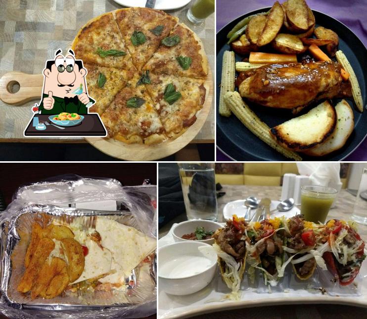 Food at Tikkas 'N' Tacos