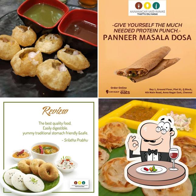 Meals at Annanagar Vaishnavas Thattu Idli Kadai