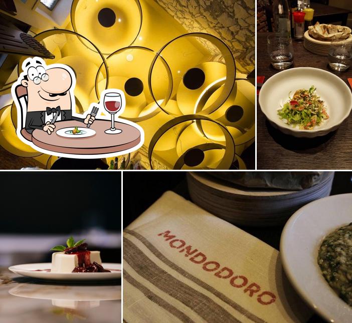 Cibo al Osteria Mondo d'Oro