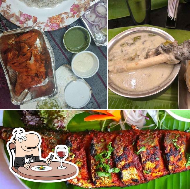 Food at Anjappar
