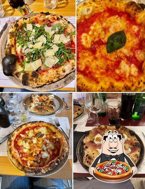 A le pizze di Meggio, puoi ordinare una bella pizza