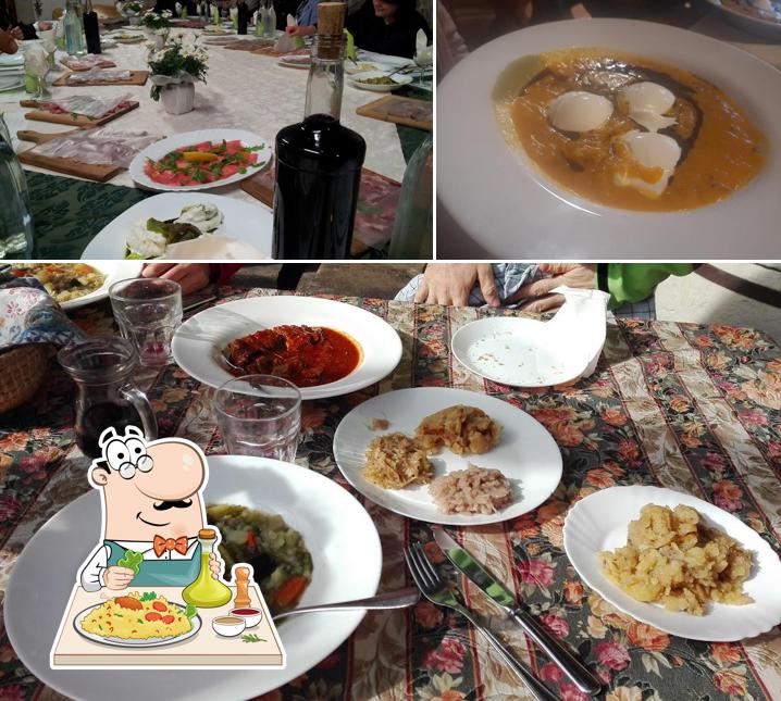 Platti al Agriturismo Milič Zagrski