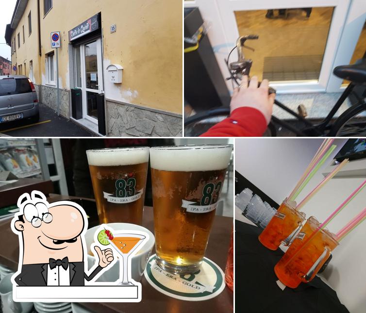 Dietro Le Quinte si caratterizza per la bevanda e esterno