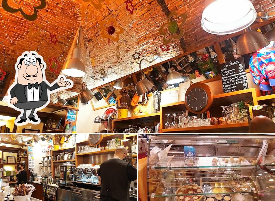 Gli interni di Cafè Toso